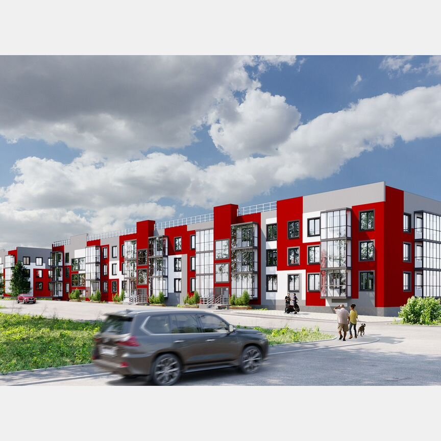 1-к. квартира, 44,8 м², 3/3 эт.