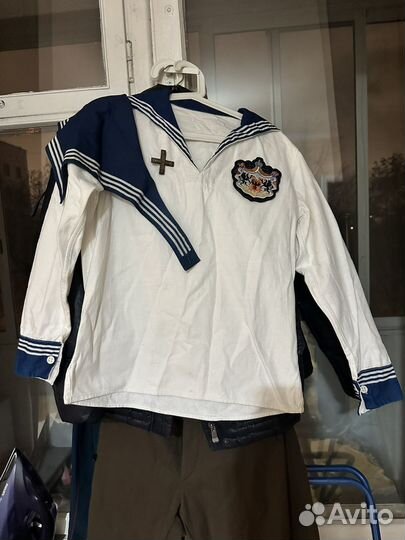 Фланка с гюйсом. Матроски. Алексей Романов