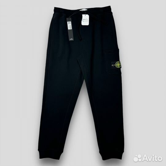 Штаны спортивные Stone island AW23-24 черные S-3XL