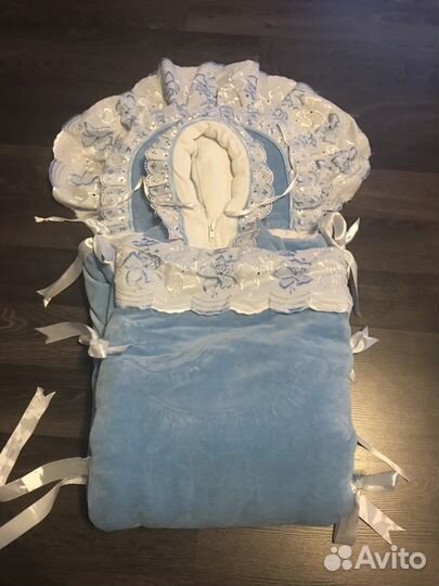 Конверт для выписки мальчика