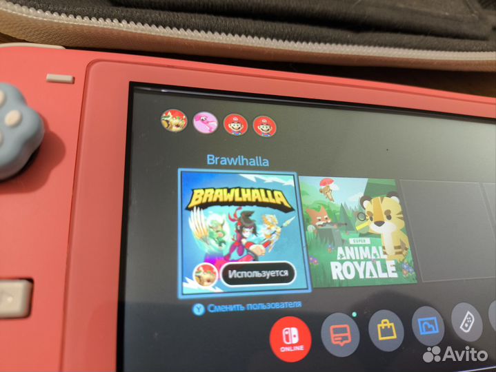 Портативная игровая приставка nintendo switch lite