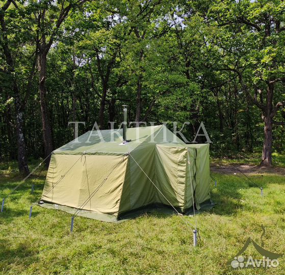 Брезентовые палатки (новые)