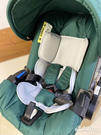 Коляска автокресло foofoo 4 в 1 зеленая