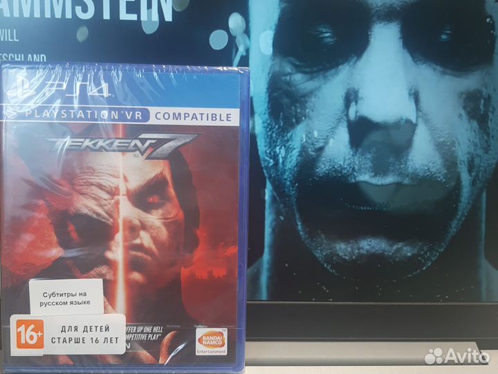 Tekken 7 ps4 диск