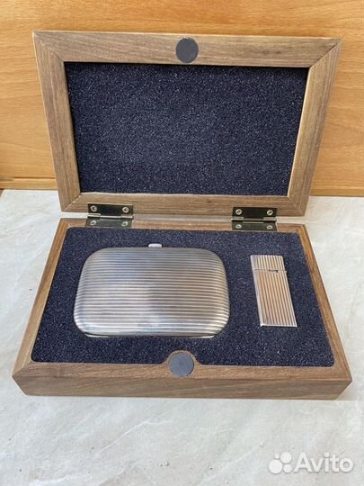 Серебряный пордсигар и зажигалка, Германия