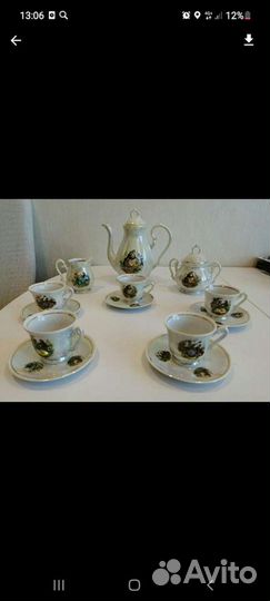 Сервиз кофейный Чехия