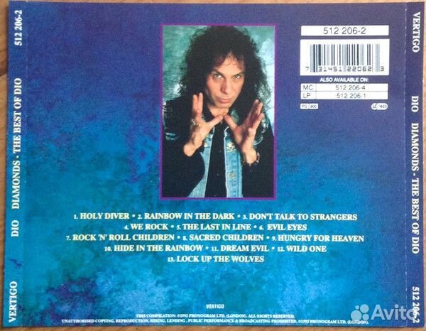 Dio - Diamonds - Best Of (CD)