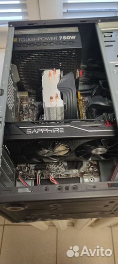 Видеокарта AMD Sapphire nitro RX 470 4gb