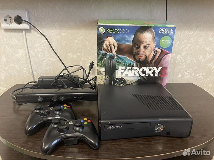 Xbox 360 прошитый freeboot + kinect