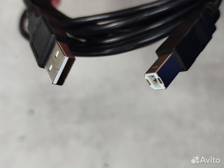 Кабель cоединительный USB 2.0 A - USB 2.0 B, 3м