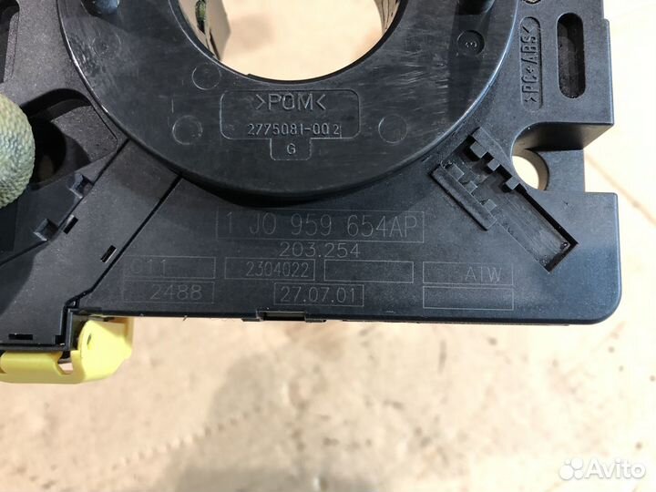 Шлейф подрулевой на VW Passat B5 +