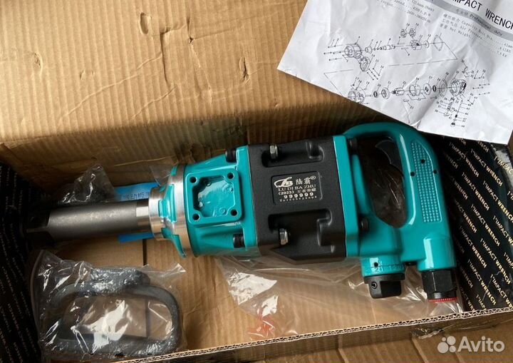 Пневмогайковерт ударный грузовой