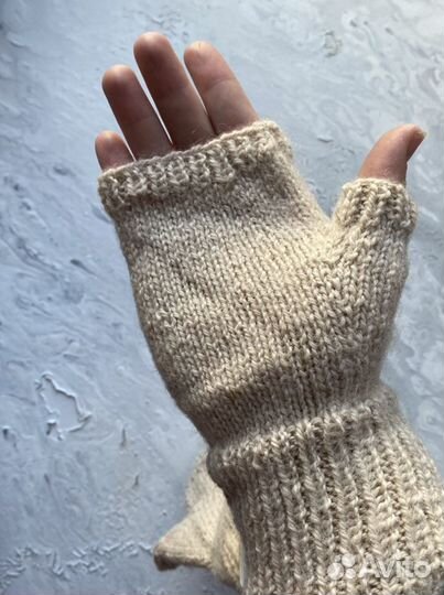Новые перчатки из альпаки