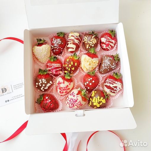 Клубника в шоколаде