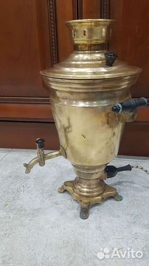 Самовар электрический жёлтый(суксун)