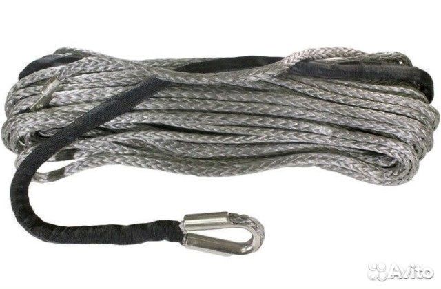 Трос для лебедки синтетический 12мм*25м. (кевлар)