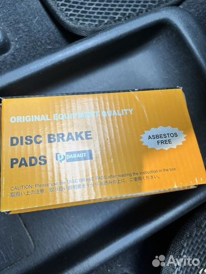 Тормозные колодки Lexus rx300 / Toyota Harrier