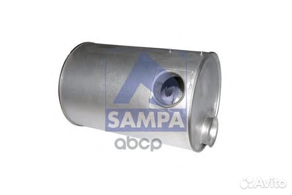 Глушитель основной Volvo F/FH12 Евро - 1 (бочка)