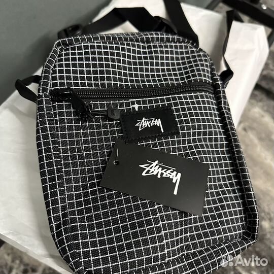 Сумка Stussy в клетку SS23