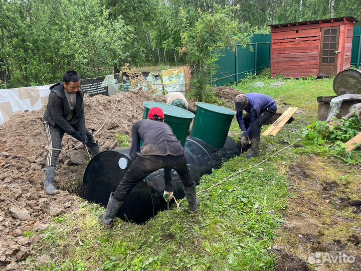 Септик для дома и дачи с установкой