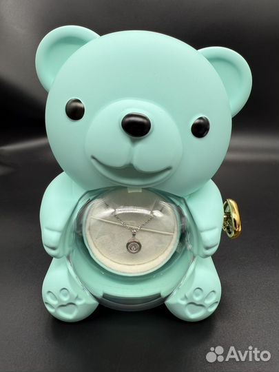 Новый футляр коробочка мишка для кольца