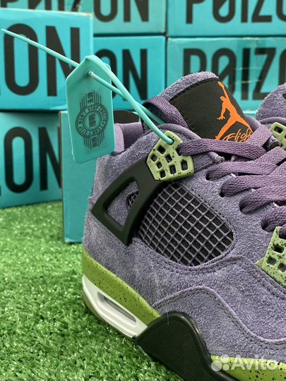 Новые Оригинальные Nike Air Jordan 4 Canyon Purple