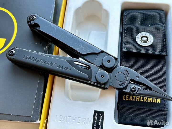 Мультитул leatherman wave plus black