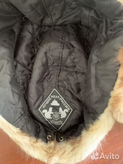 Шапка норковая 58 размер женская