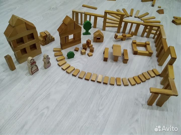 Деревянный конструктор