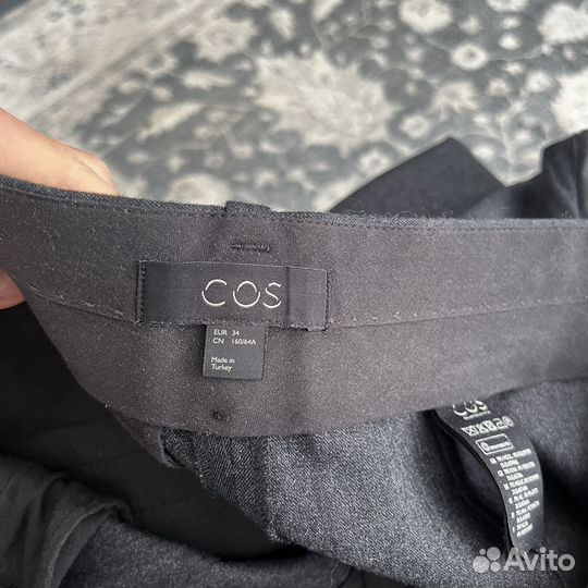 Брюки Cos 34 шерсть