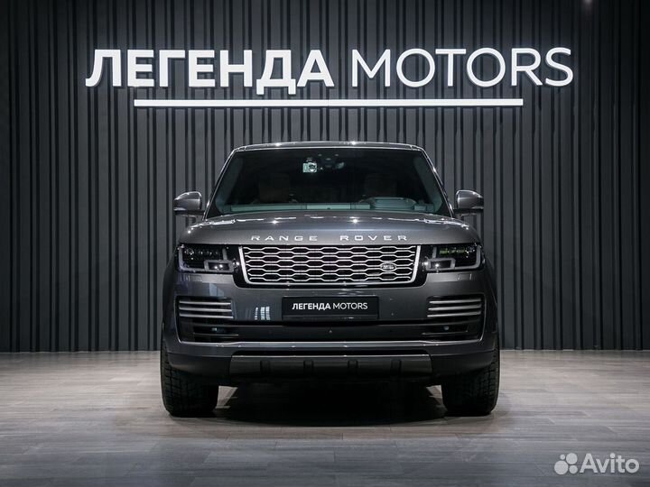 Land Rover Range Rover 4.4 AT, 2018, 39 009 км