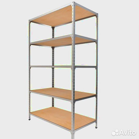 Стеллажи металлические с фанерными полками каталог