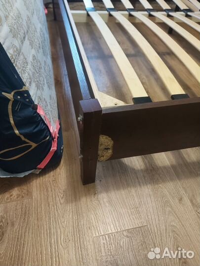 Кровать двухспальная 180 на 200 бу