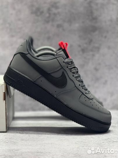 Кроссовки Nike Air Force 1 Grey (Арт.96397)