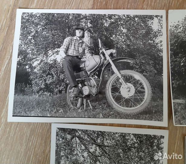 Четыре старых фото с мопедами. СССР. 80-е