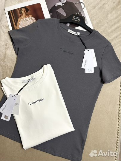 Футболка Calvin Klein premium графит