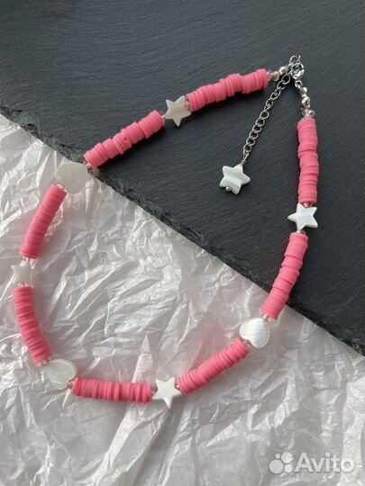 Чокер колье из каучука