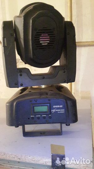 Вращающаяся голова silver star YG-LED608 MX-indigo