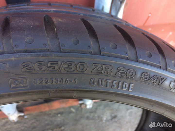 Continental ContiSportContact 2 265/30 R20 94Y