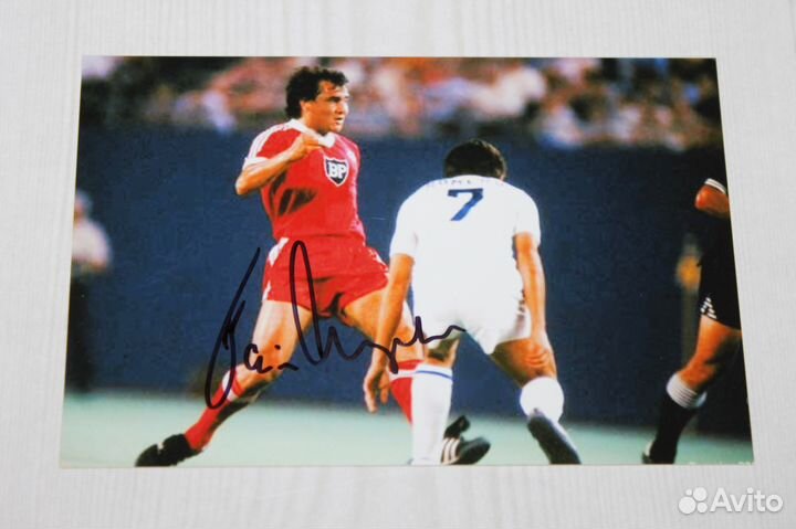 Автографы игроков сборной Германии по футболу