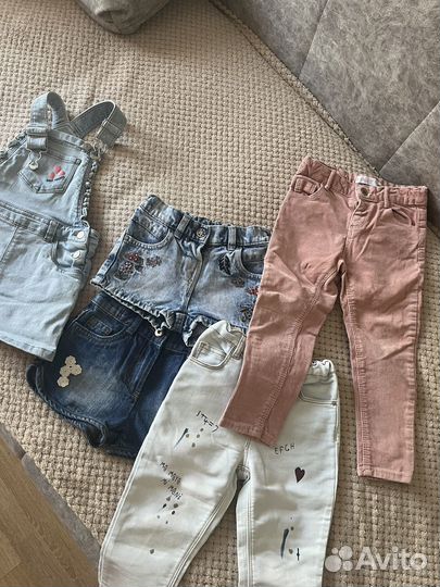 Детские вещи пакетом на девочку 92 98