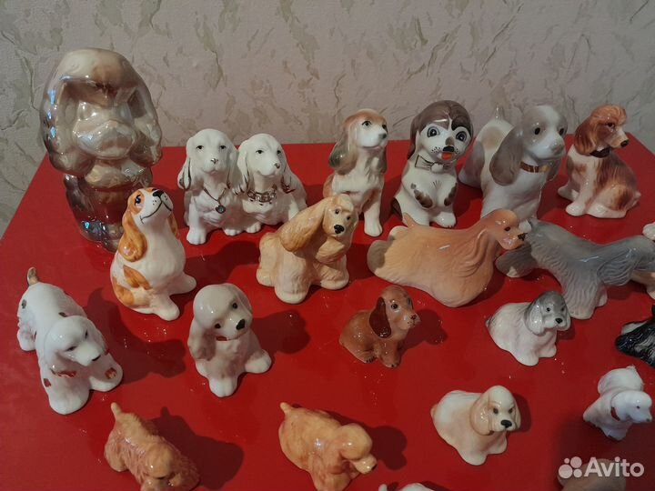 Статуэтки собак фарфор