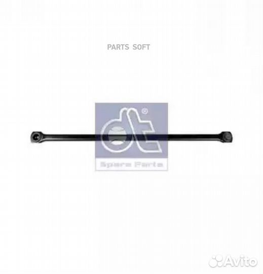 DT spare parts 122102 тяга стеклоочистителя \Scania GPT82/gprt92/112/113/RT142/PRT113/RT143