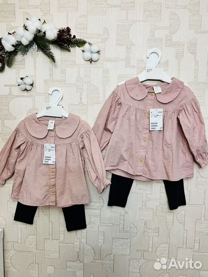 Комплект, костюм для девочки hm