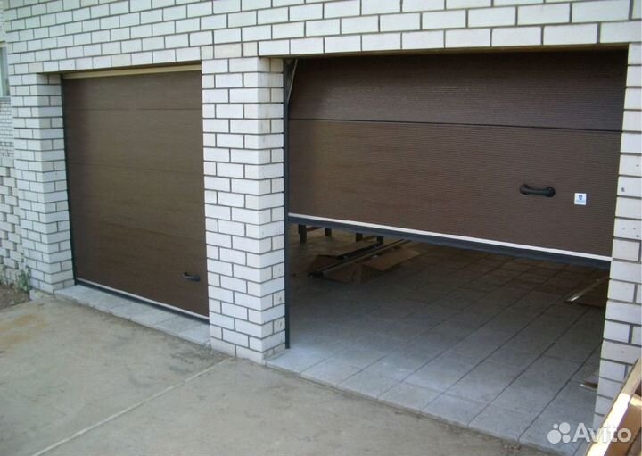 Секционные ворота для автомоек и сто