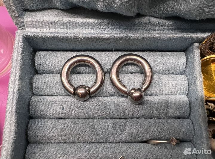 Циркуляры Туннели Пирсинг Тяги