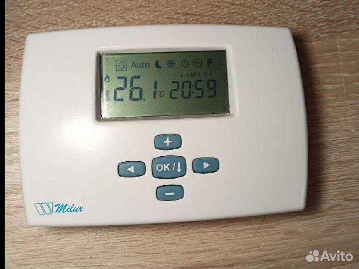 Электронный термостат milux weekly