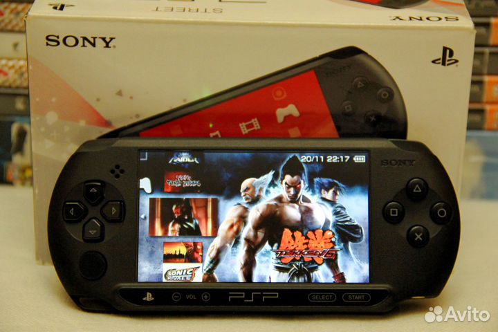 Sony PSP Street, Прошита, Много Игр, 64GB