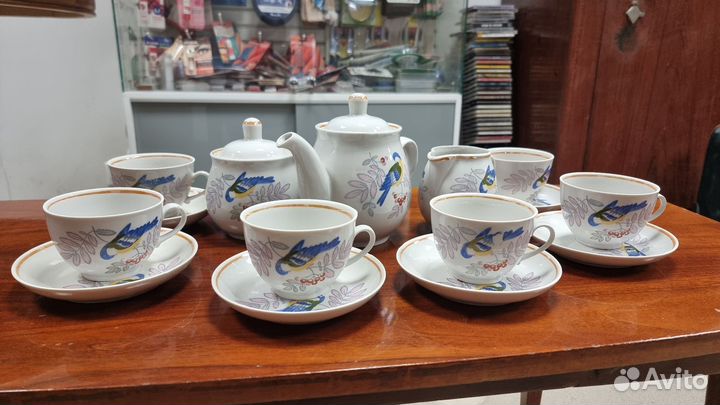 Сервиз чайный Вербилки винтаж