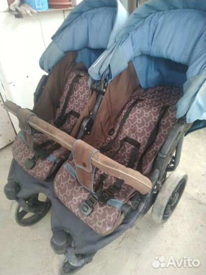 Детские коляски для двойни бу
